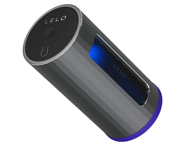 LELO F1s V2 - interaktív maszturbátor (fekete-kék)