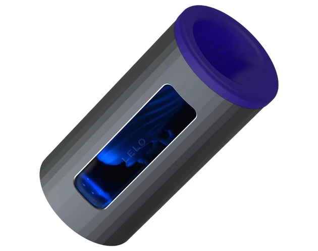 LELO F1s V2 - interaktív maszturbátor (fekete-kék)