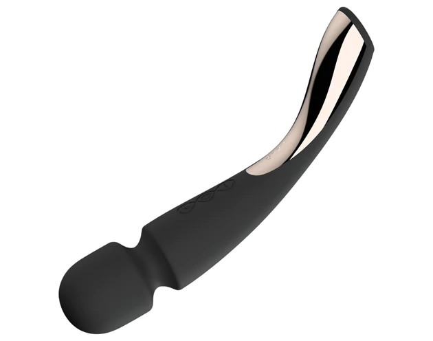 LELO Smart Wand 2 - közepes masszírozó vibrátor (fekete)