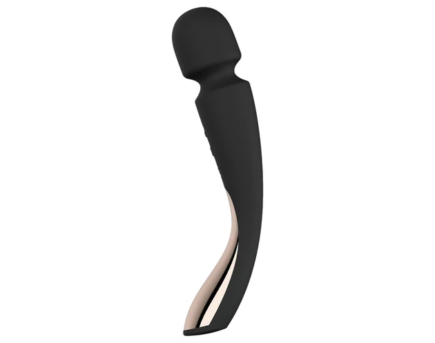 LELO Smart Wand 2 - közepes masszírozó vibrátor (fekete)