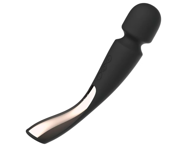 LELO Smart Wand 2 - közepes masszírozó vibrátor (fekete)