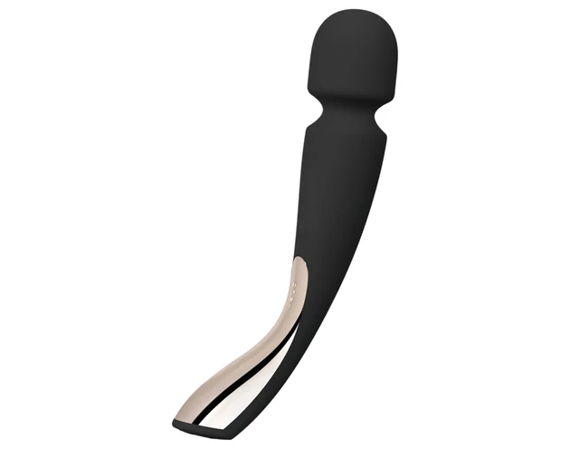 LELO Smart Wand 2 - közepes masszírozó vibrátor (fekete)