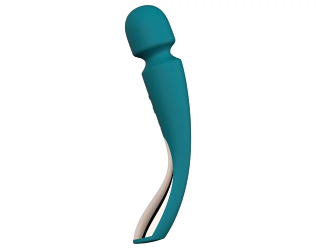 LELO Smart Wand 2 - közepes masszírozó vibrátor (türkiz)