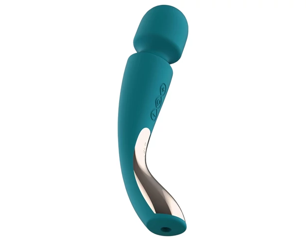 LELO Smart Wand 2 - közepes masszírozó vibrátor (türkiz)