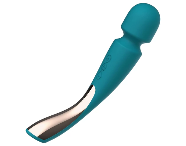 LELO Smart Wand 2 - közepes masszírozó vibrátor (türkiz)