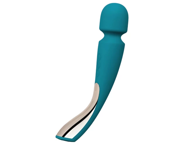 LELO Smart Wand 2 - közepes masszírozó vibrátor (türkiz)