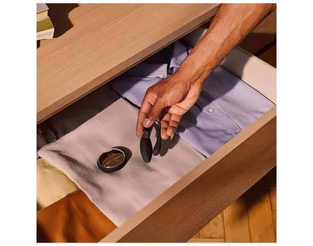 LELO Tiani Duo - szilikon párvibrátor (fekete)