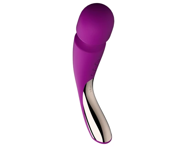 LELO Smart Wand 2 - közepes - akkus, masszírozó vibrátor (lila)