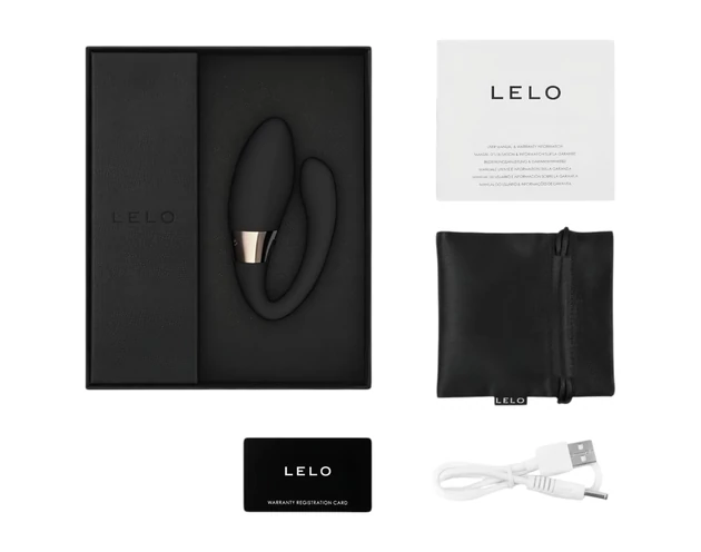 LELO Tiani Harmony - akkus, okos párvibrátor (fekete)