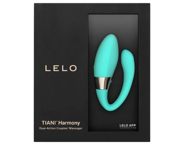 LELO Tiani Harmony - akkus, okos párvibrátor (türkiz)