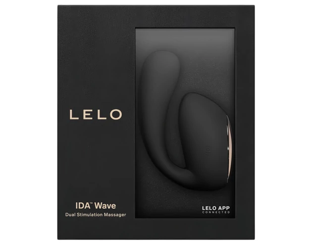 LELO Ida Wave - okos, akkus rezgő-forgó vibrátor (fekete)