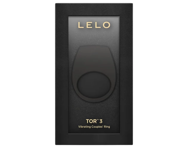 LELO Tor 3 - akkus, okos vibrációs péniszgyűrű (fekete)