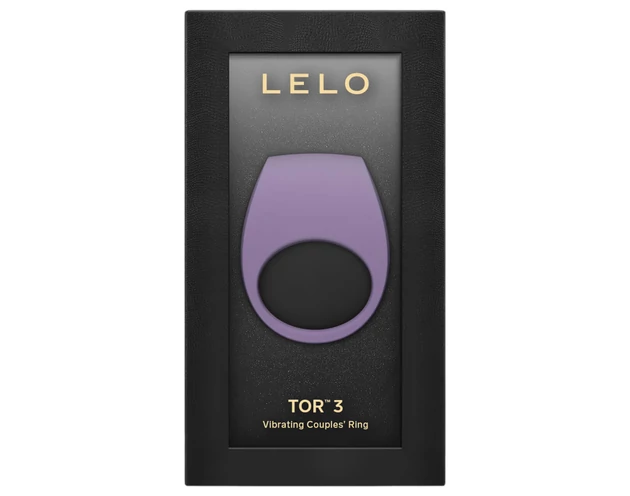 LELO Tor 3 - akkus, okos vibrációs péniszgyűrű (lila)