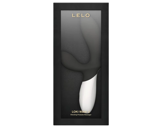 LELO Loki Wave 2 - akkus, vízálló prosztata vibrátor (fekete)