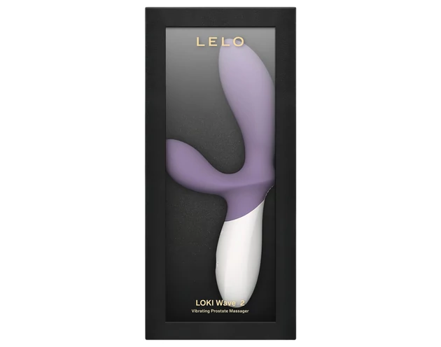 LELO Loki Wave 2 - akkus, vízálló prosztata vibrátor (viola)