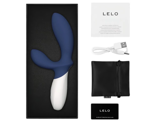 LELO Loki Wave 2 - akkus, vízálló prosztata vibrátor (kék)