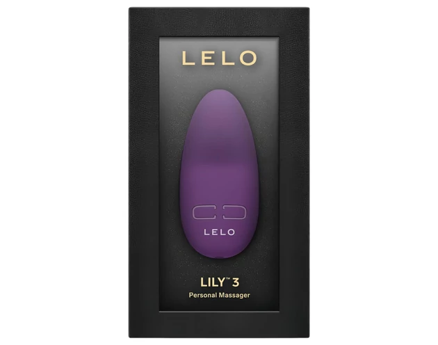 LELO Lily 3 - akkus, vízálló csikló vibrátor (sötét lila)