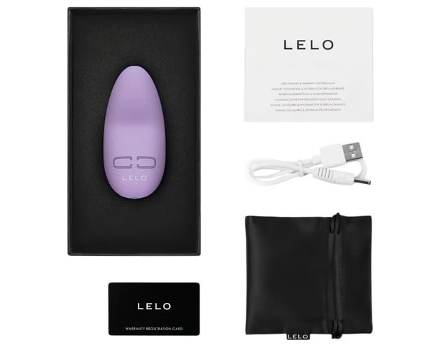 LELO Lily 3 - akkus, vízálló csikló vibrátor (lila)