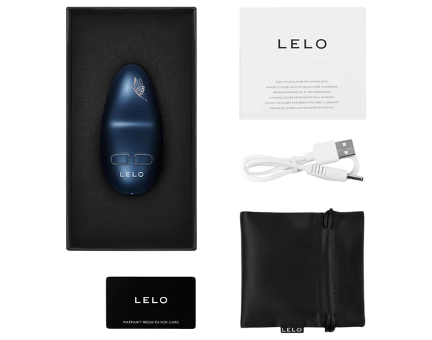LELO Nea 3 - akkus, vízálló csikló vibrátor (kék)