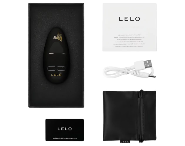 LELO Nea 3 - akkus, vízálló csikló vibrátor (fekete)