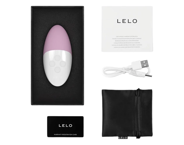 LELO Siri 3 - hanggal aktiválható csikló vibrátor (pink)