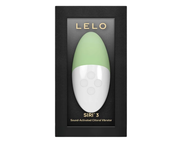 LELO Siri 3 - hanggal aktiválható csikló vibrátor (zöld)