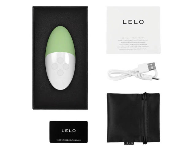 LELO Siri 3 - hanggal aktiválható csikló vibrátor (zöld)