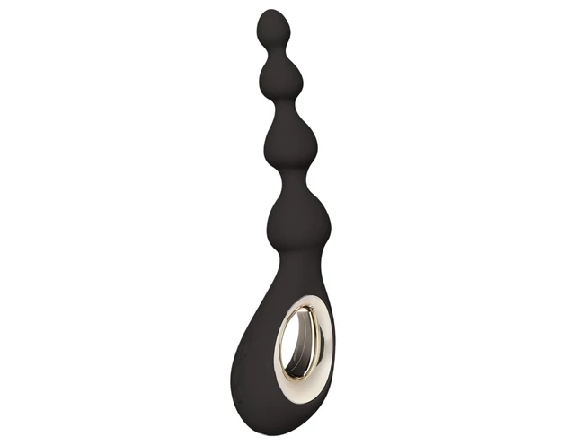 LELO Soraya Beads - akkus, vízálló anál vibrátor (fekete)