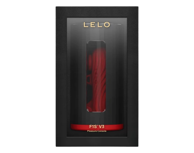 LELO F1s V3 - interaktív maszturbátor (piros)
