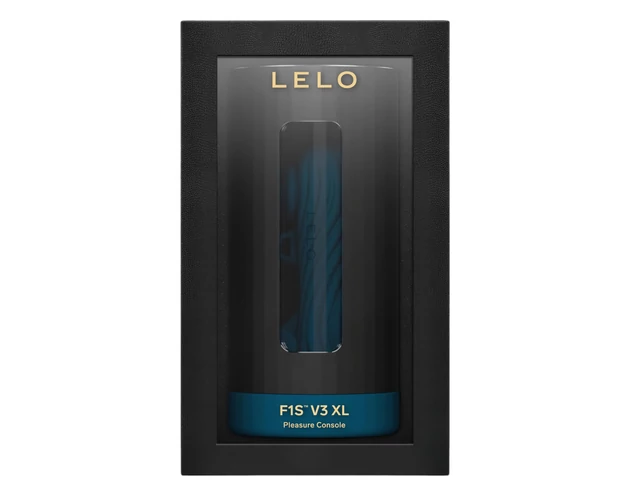 LELO F1s V3 XL - interaktív maszturbátor (fekete-kék)
