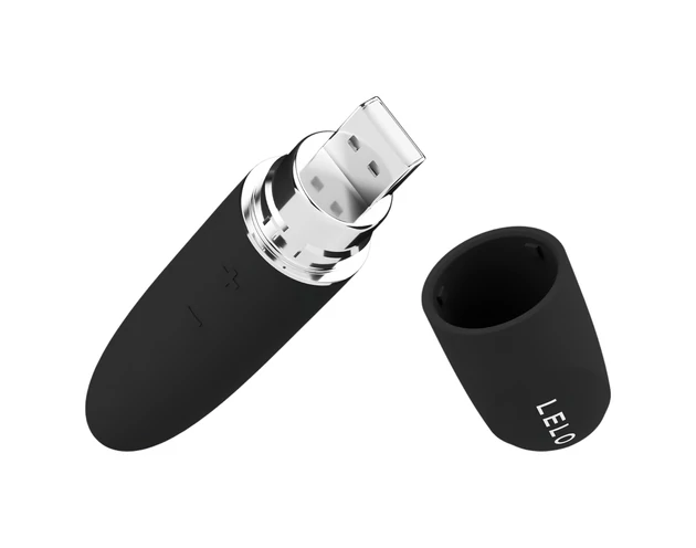 LELO Mia 3 - utazó rúzs vibrátor (fekete)