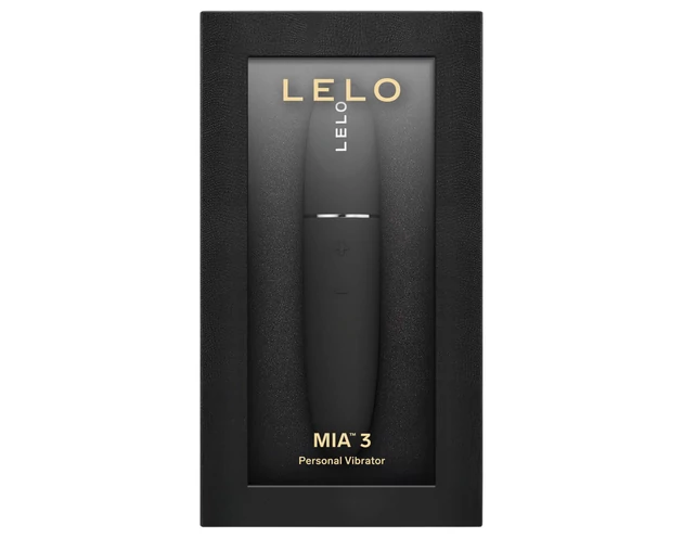 LELO Mia 3 - utazó rúzs vibrátor (fekete)
