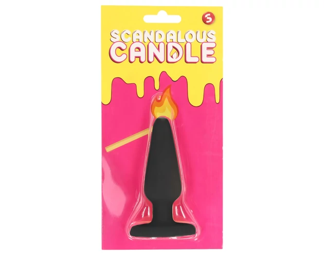 Scandalous - fekete gyertya (50g)