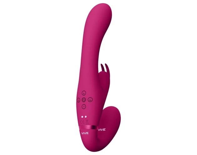 Vive Suki - felcsatolható vibrátor tartópánt nélkül (pink)