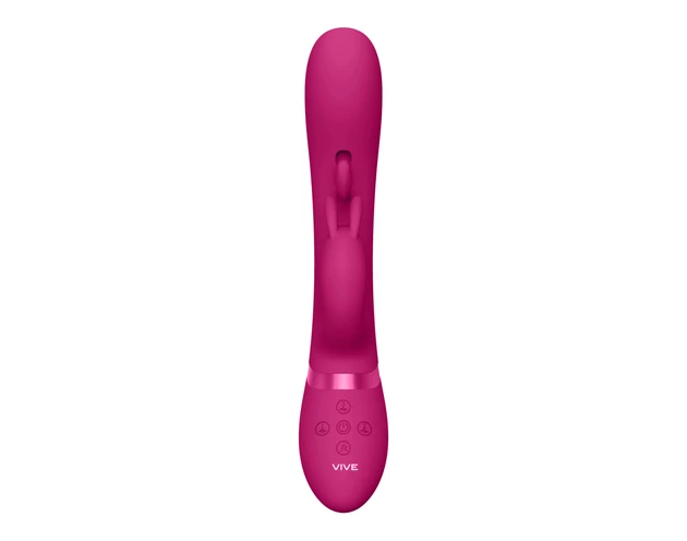 Vive Tama - akkus, csiklókaros G-pont vibrátor (pink)