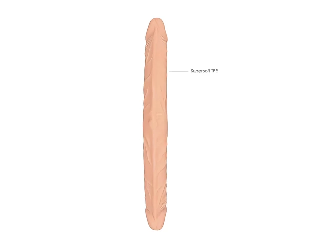 RealRock Double Dong 14 - dupla dildó (36cm) - natúr