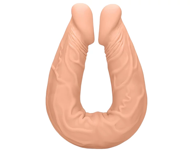 RealRock Double Dong 14 - dupla dildó (36cm) - natúr
