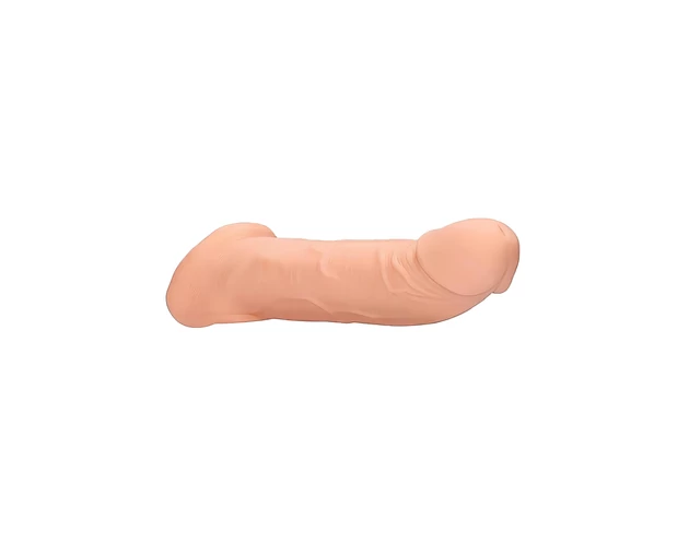 RealRock Penis Sleeve 9 - péniszköpeny (21,5cm) - natúr