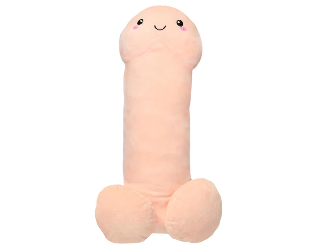 Ölelhető pénisz plüss - 60cm (natúr)
