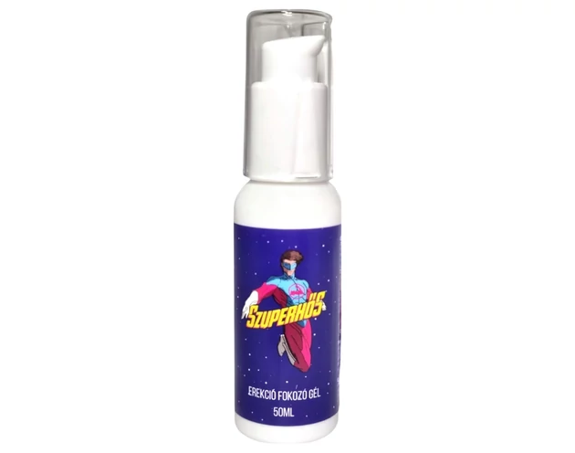 Szuperhős - erekció fokozó gél (50 ml)