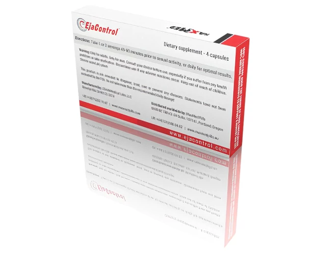 EjaControl - késleltető hatású étrend kiegészítő kapszula (4db)