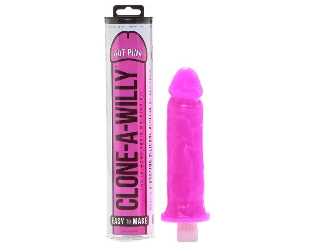 Clone-a-Willy - péniszmásoló szett vibrátorral (pink)