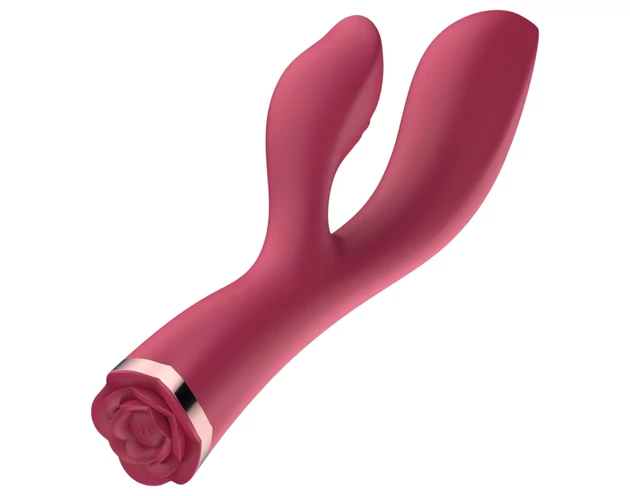 Raytech Rose - akkus, vízálló csiklókaros vibrátor (piros)