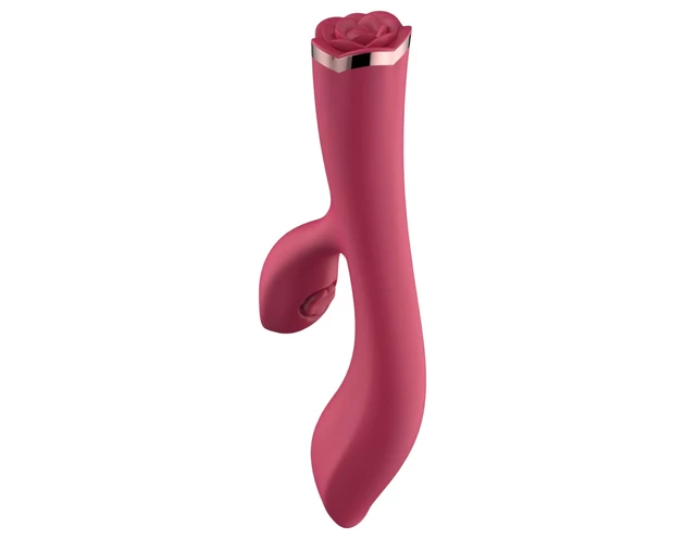 Raytech Rose - akkus, vízálló csiklókaros vibrátor (piros)