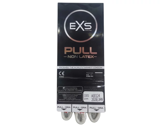 EXS - latexmentes óvszer (3db)