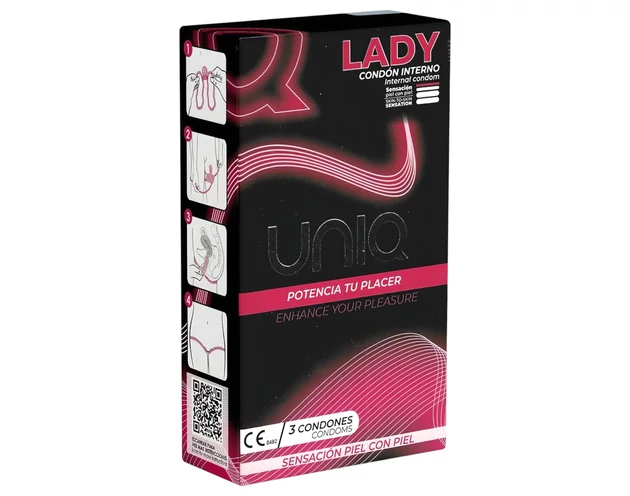 Uniq Lady - női óvszer (3db)