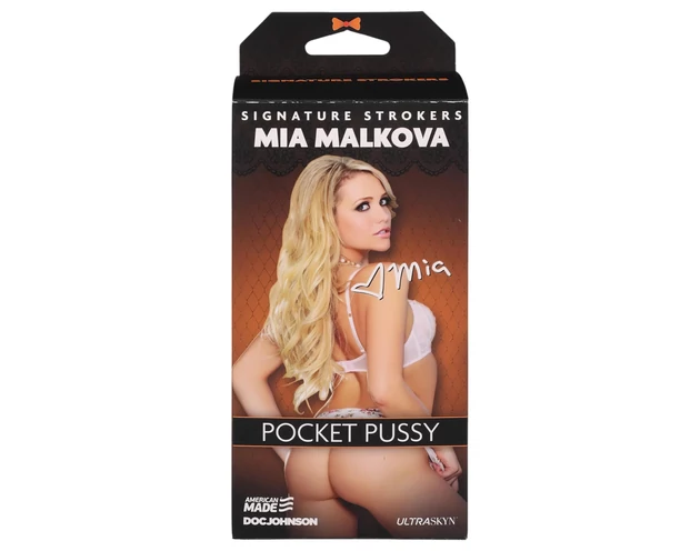 Doc Johnson Mia Malkova - élethű Ultraskyn műpunci (natúr)