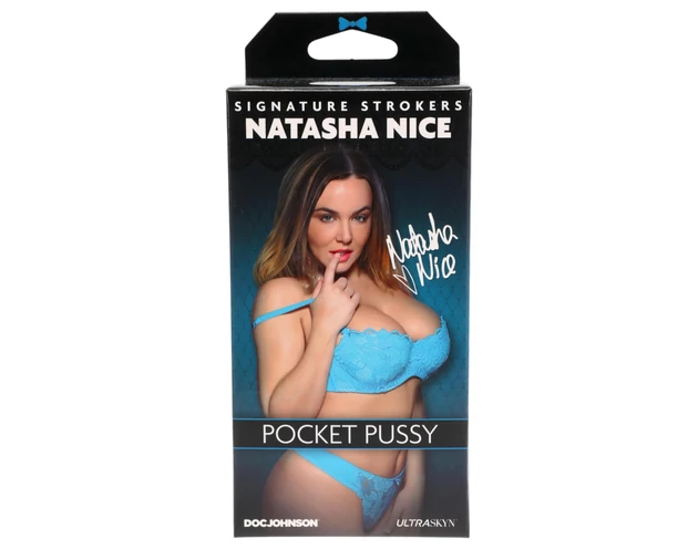 Doc Johnson Natasha Nice - élethű Ultraskyn műpunci (natúr)