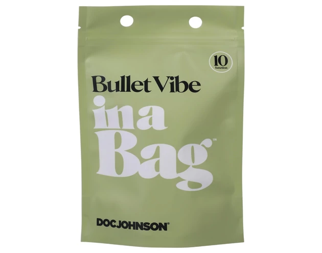 Doc Johnson Bullet Vibe - akkus, vízálló rúdvibrátor (fekete)