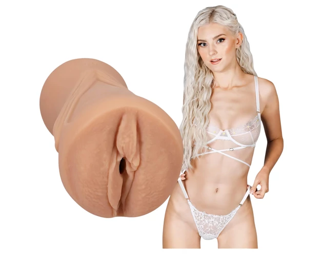 Doc Johnson Eva Elfie - élethű Ultraskyn műpunci (natúr)